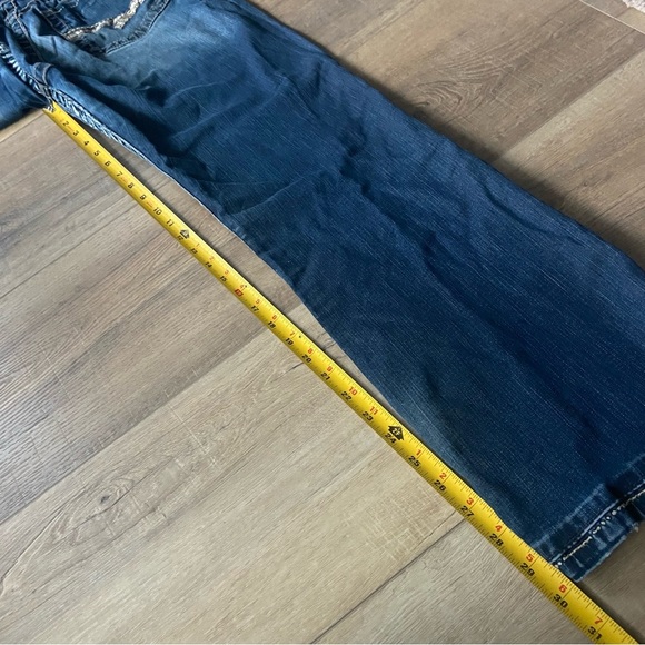 BKE Women's Boot Cut Jeans in Deep Blue - Picture 6 of 7